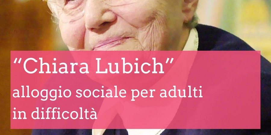 “Chiara Lubich” Alloggio sociale per donne in difficoltà